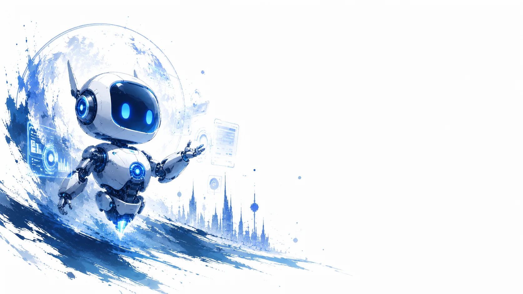 Semibot desktop download illustration